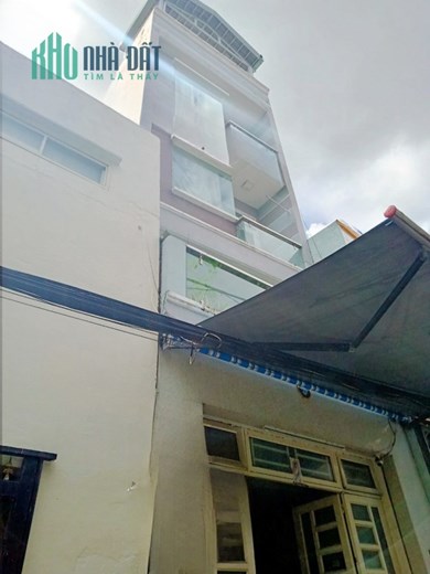Nhà bán 4 Tầng Hẻm thông 4m 1873 Phạm Thế Hiển P6Q8