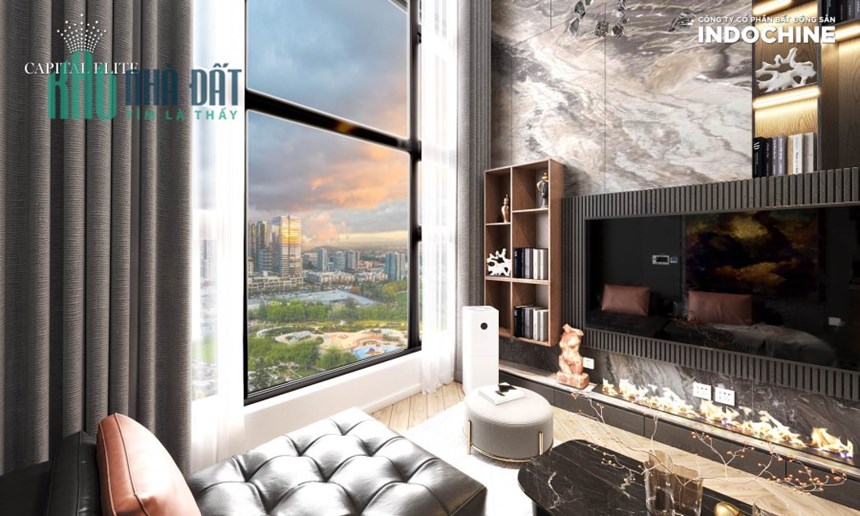 Căn hộ 3 phòng ngủ Capital Elite 18 Phạm Hùng giá chỉ từ 55 triệu/m full nội thất