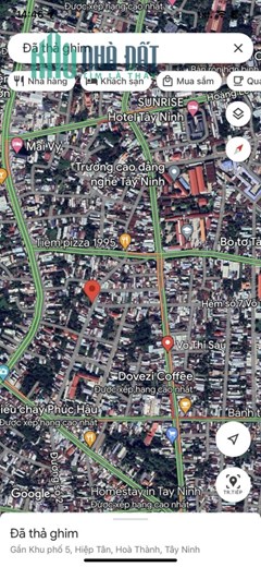 BÁN GẤP - ĐẤT MẶT TIỀN Tại KP5 Võ Thị Sáu, Phường 4, Thành phố Tây Ninh, Tây Ninh