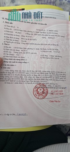 CHÍNH CHỦ BÁN CĂN NHÀ TÂM HUYẾT XÂY KIÊN CỐ TẠI TÂN BÌNH - GIÁ RẺ NHẤT KHU VỰC