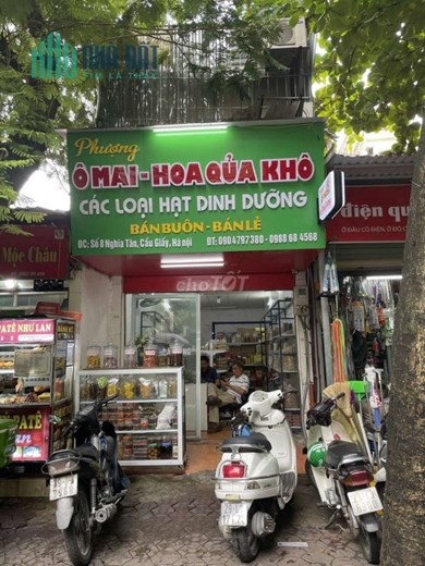 Cho thuê cửa hàng mặt phố Nghĩa Tân, Cầu Giấy, Hà Nội.
