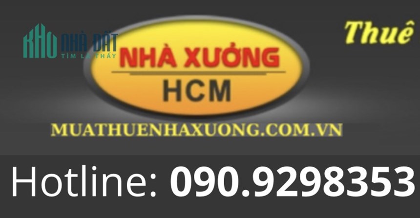 Kho bãi nhà xưởng lớn nhỏ cần bán, cho thuê tại Quận 12 TPHCM