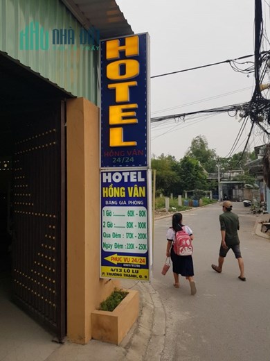 Chính chủ cần bán Hottel tại Lò Lu, P. Trường Thạnh, Tp. Thủ Đức, HCM