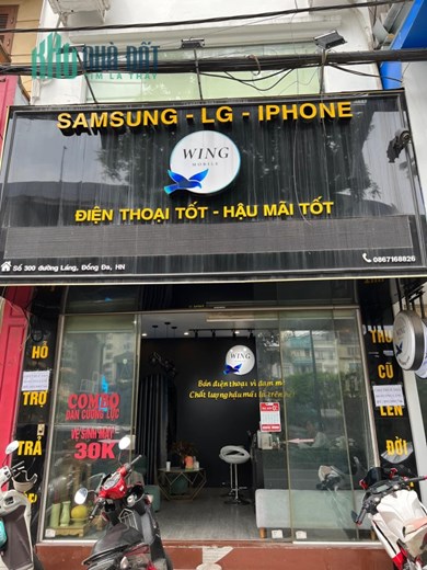 CẦN CHO THUÊ MẶT BẰNG KINH DOANH Địa chỉ: tại 300 đường Láng, Đống Đa, Hà Nội