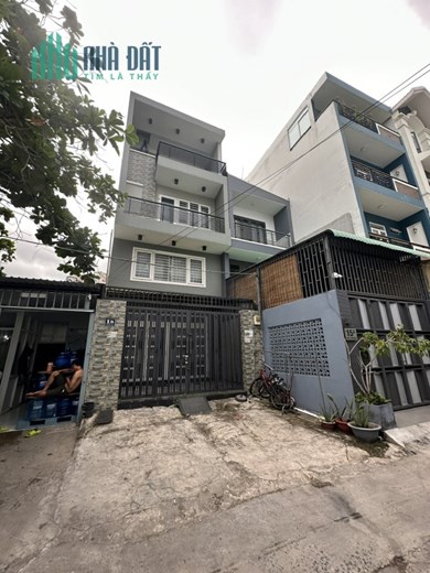 ĐƯỜNG XE HƠI, GẦN NGUYỄN THỊ THẬP Q.7 - 4 TẦNG - 5X14M - 9.X TỶ