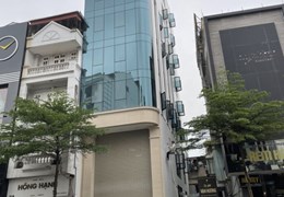 A Bán toà Văn Phòng mặt phố. PHỐ VỌNG. Dt 100m2* 9 tầng Mt 6.6m. Giá 58 tỷ