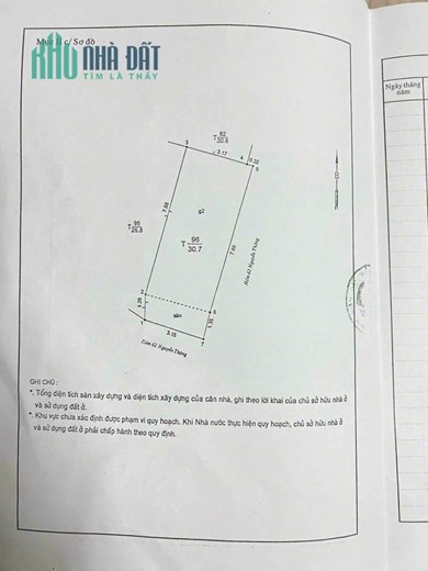 62/12 đường nguyễn thông p9 quận 3 hẻm 3m 1 trệt 1 lầu 3,95 tỉ