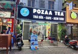 SANG NHƯỢNG QUÁN TRÀ SỮA CAFE KEM TƯƠI POZAA TEA