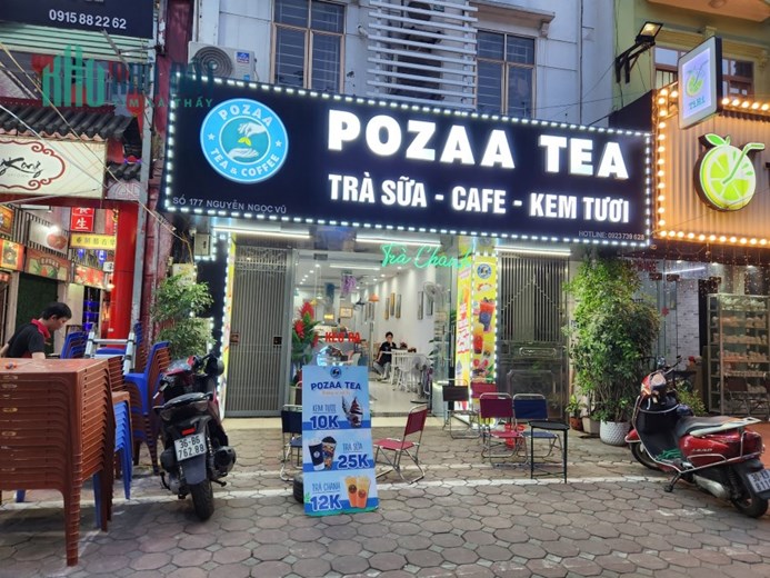 SANG NHƯỢNG QUÁN TRÀ SỮA CAFE KEM TƯƠI POZAA TEA