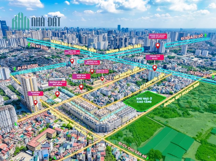 Bán nhà liền kề Rue De Charm, căn góc xe khe Kinh Doanh cực đỉnh. LH 0916849444
