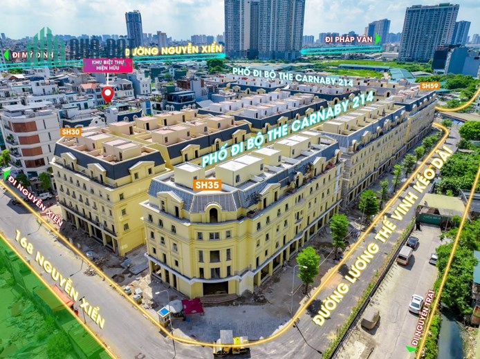 Bán nhà liền kề Rue De Charm, căn góc xe khe Kinh Doanh cực đỉnh. LH 0916849444