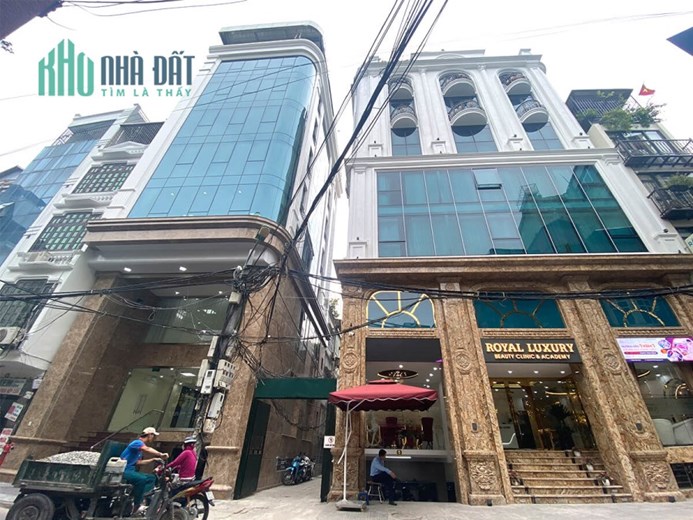 Bán Tòa VP 9 Tầng Mặt Phố Tô Vĩnh Diện.Đang Cho Thuê 140tr/th.Giá 54 TỶ