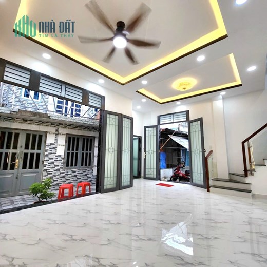 Nhà bán 2 mặt hẻm mới, đẹp Hưng Phú P8Q8 - Giá : 4 Tỷ 080 Triệu