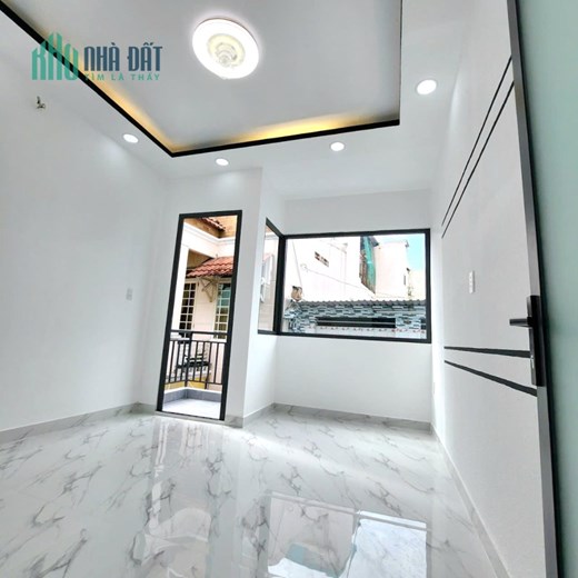 Nhà bán 2 mặt hẻm mới, đẹp Hưng Phú P8Q8 - Giá : 4 Tỷ 080 Triệu