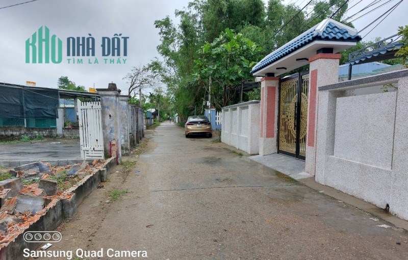 Đất Hoà Quý giáp Quảng Nam, 115m2 ngang 5x23, kiệt 4m 1.3 tỷ