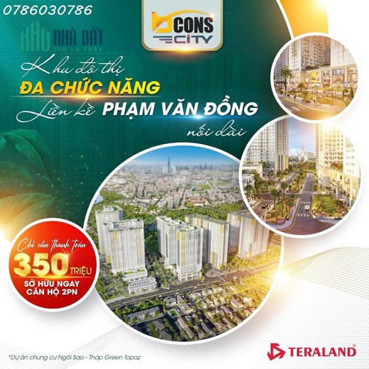 Căn hộ Di An Bình Dương 1,6 tỷ có 2PN + 2 VS