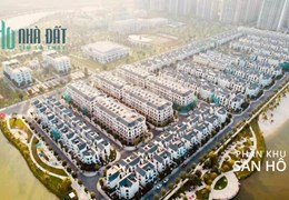 Thanh lý Biệt thự SAN HÔ 06 đối diện Đại Học Vin Uni kinh doanh sầm uất nhất Vinhomes Ocean Park