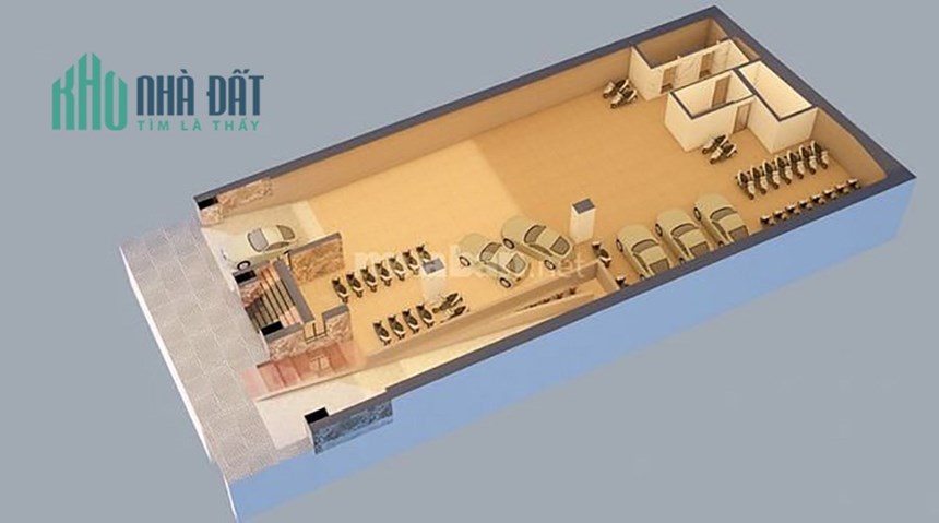 Cho Thuê Tòa Văn Phòng Mặt Phố Dich Vọng Hậu.DT 550m2.Giá 55.000USD/TH