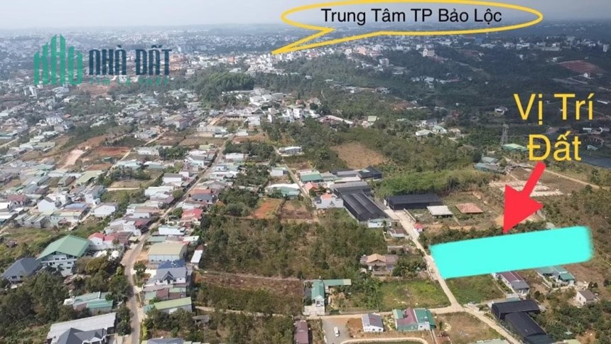 BÁN GẤP ĐỂ TRẢ NỢ ĐẤT NGAY TRUNG TÂM THÀNH PHỐ BẢO LỘC GIẢM HƠN 30%