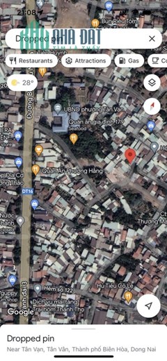 Bán gấp lô đất Bùi Hữu Nghĩa, Tân Vạn, Biên Hoà 1,15tỷ
