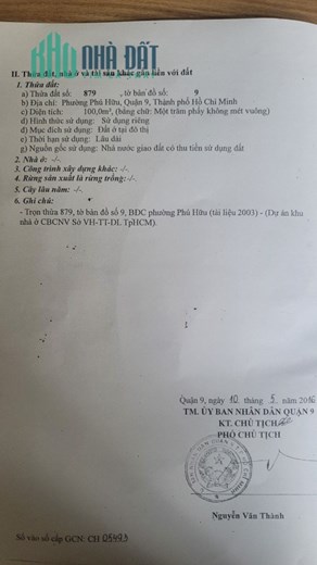 Lô đất sở văn hóa thông tin diện tích 100m giá ngộp