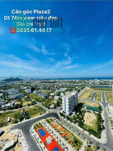 Bán lỗ Căn góc 2pn view đẹp FPT Plaza2, rộng đến 74m2