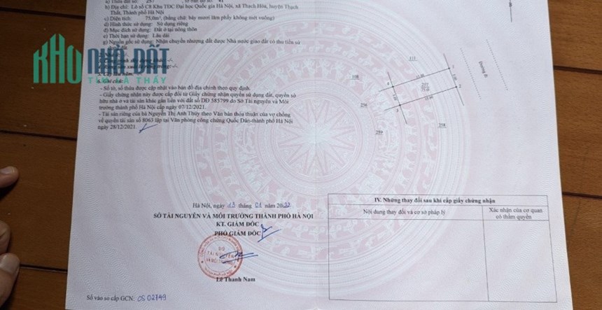 TÁI ĐỊNH CƯ ĐẠI HỌC QUỐC GIA HÒA LẠC HÀNG NGỘP BANK, CẮT LỖ 400TR
