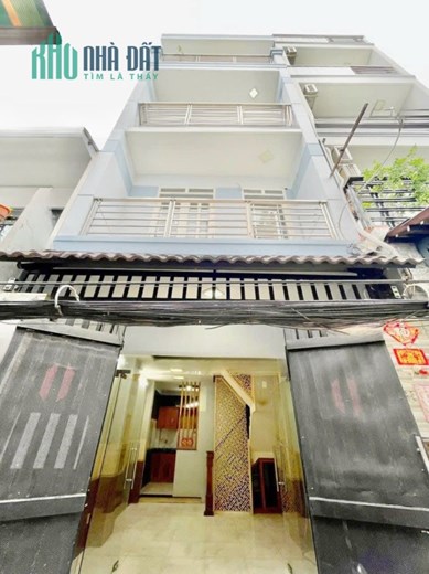 Bán hẻm thẳng Bùi Minh Trực 4 tầng P5 Q8 giá 4 tỷ780