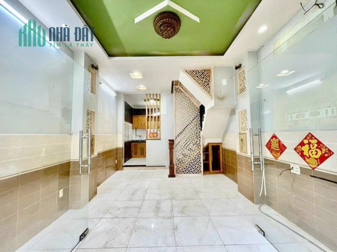 Bán hẻm thẳng Bùi Minh Trực 4 tầng P5 Q8 giá 4 tỷ780