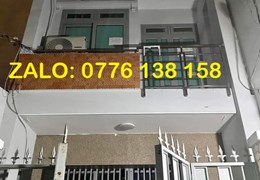 CHO THUÊ nhà nguyên căn 3 tầng 3PN 3WC HXH Bình Thới Quận 11 – Giá thuê 17 triệu/tháng phù hợp kinh