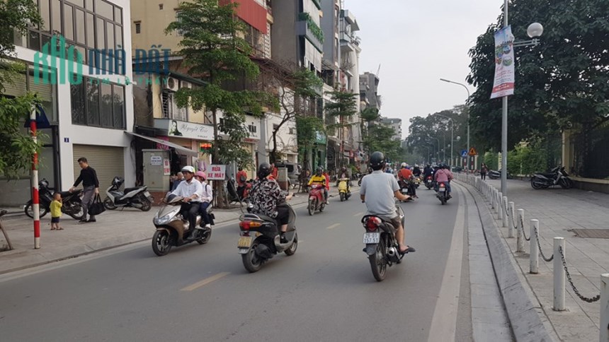 Bán gấp nhà Phố Vân Hồ 2 giá 14.5 tỷ, 95m x 4 tầng, MT 6m, Ôto đỗ