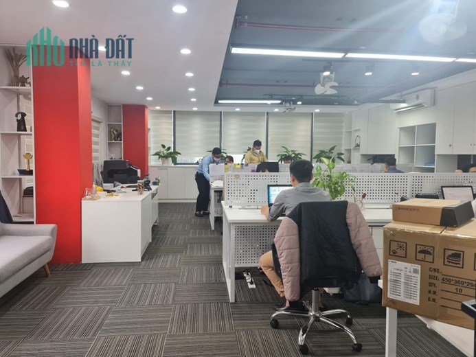 Bán toà văn phòng lô góc Thái Hà - Yên Lãng 85m2 7T thang máy thông sàn vị trí đắc địa - 31 tỷ