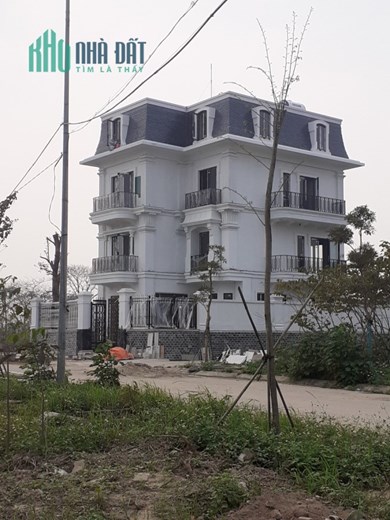 Cần chuyển nhượng gấp đất biệt thự mặt đường 21,5m khu mở rộng Cienco5 Mê Linh.