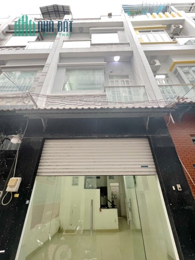 Cho thuê NNC 4 tầng hẻm xe hơi đường Bùi Minh Trực P6Q8 - 11 triệu