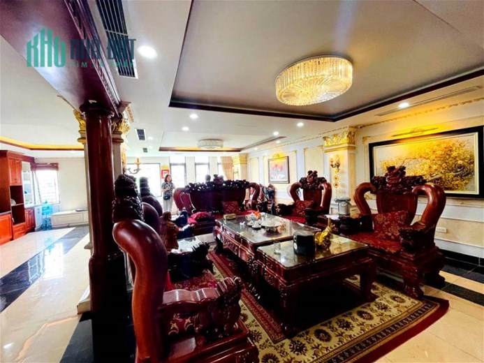 Kim Giang, Hoàng Mai, ô tô tránh, KD,VP, 128m, 7 tầng, 25.6 tỷ