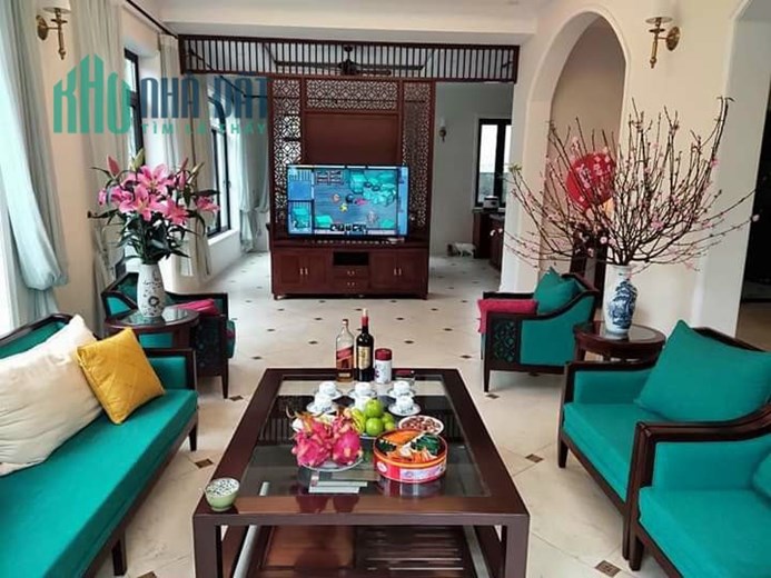 Bán nhà biệt thự Hoa Phượng An Khánh 315m tặng nội thất giá mềm
