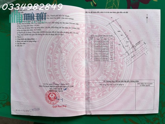 Chính chủ cần bán nhà đất tại Xã Trung Lập Thượng. Củ Chi