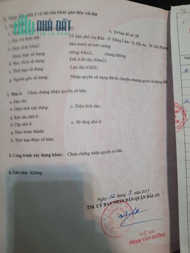 SỞ HỮU NGAY Lô Đất Đẹp tại Hải An -  Hải Phòng