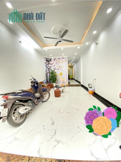 Bán nhà đường đôi Tân Mai, mặt ngõ KD, 56m, 5T, thang máy, oto đỗ cửa, 1 nhà ra phố.