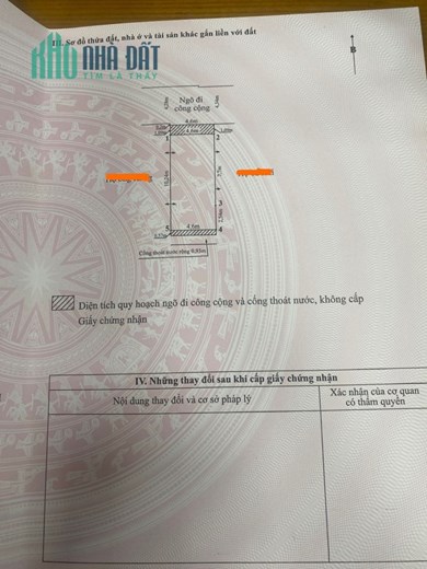 Bán đất 47m2 tặng nhà 2 tầng Thượng Lý, Hồng Bàng - Giá chỉ: 2,x tỷ