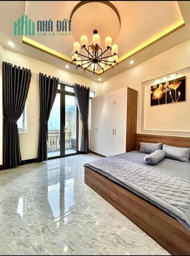 3 MT Đường 6m, 56m2 (4.1x14) 3 Tầng 3.6 tỷ – Chợ Cầu Quang Trung
