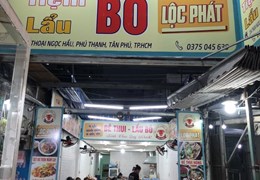 Cần sang quán nhậu, bê thui - lẩu bò đầy đủ dụng cụ vào là kinh doanh, tại 204 Thoại Ngọc Hầu, Tân
