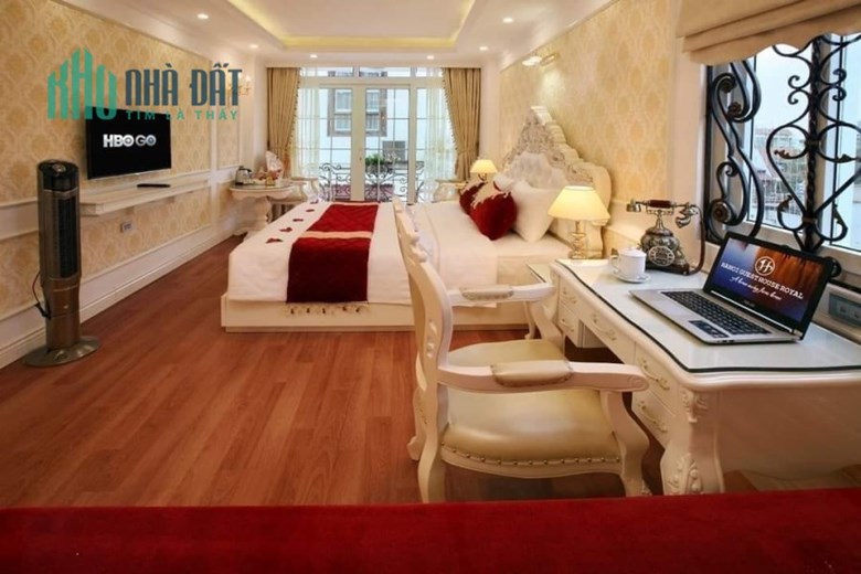 Bán Khách sạn Phố cổ quận Hoàn Kiếm cho thuê 1.8 tỷ/năm 7 Tầng Thang Máy, 80m2, 37.5 tỷ