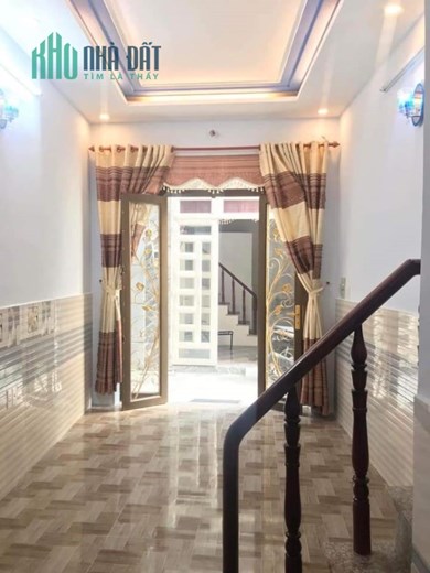 Nhà 4 tầng 3PN hẻm xe hơi đường Hương lộ 2 Bình Tân giá 1.6 tỷ