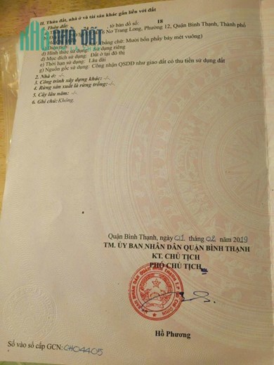 nhà 290/56/13/34/16 nơ trang long p12  bt 1 trệt 2 lầu 15m 1,4 ti