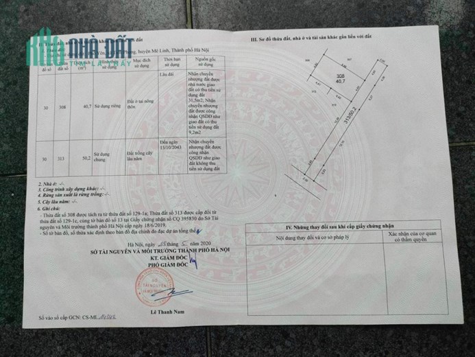 BÁN ĐẤT YÊN NHÂN – TIỀN PHONG – HỒ BA GÓC – KHU CN BẮC THĂNG LONG