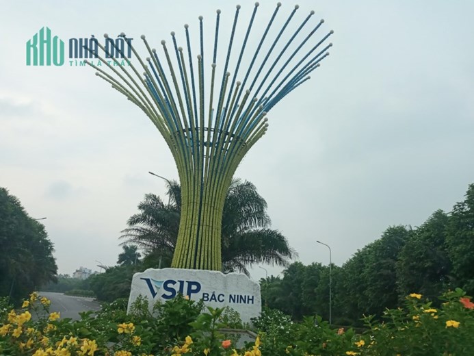 Mặt đại lộ Hữu Nghị 61m. Mặt công viên dạo bộ cực phẩm. Chỉ non 10 tỉ. VSIP Từ Sơn, Bắc Ninh