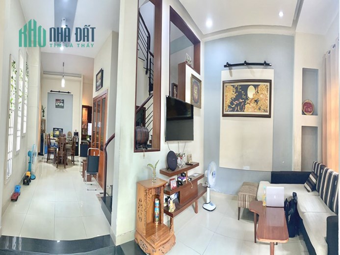NGANG 5.3M, 72M2, 3 TẦNG, 3 PN - LÔ GÓC 2 MẶT HẺM THÔNG HÀ HUY GIÁP QUẬN 12, NHÀ ĐẸP Ở NGAY CHỈ