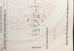 Bán nhà mặt đường Ql21B lô góc phường Phú Lãm, Hà Đông giá rẻ, nhiều tiện ích, giao thông thuận tiện