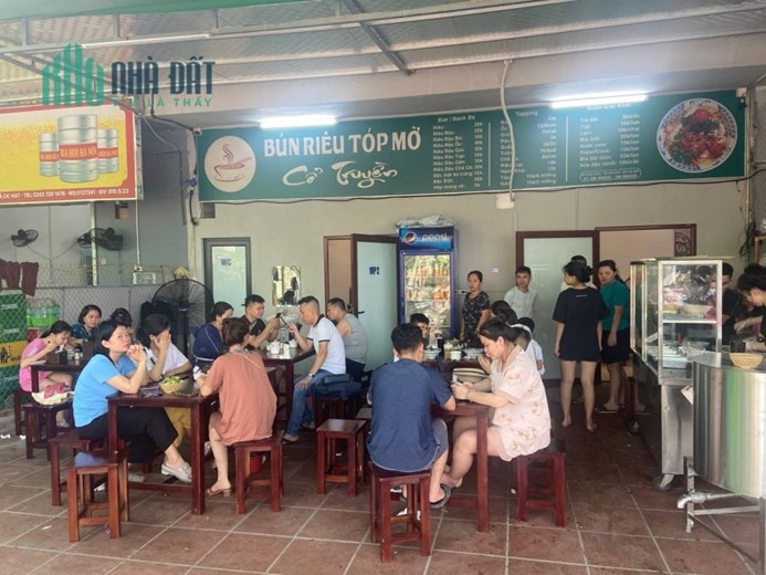 CHÍNH CHỦ SANG NHƯỢNG MẶT BẰNG KHU BẮC LINH ĐÀM chung cư ct2x2 kiot số5